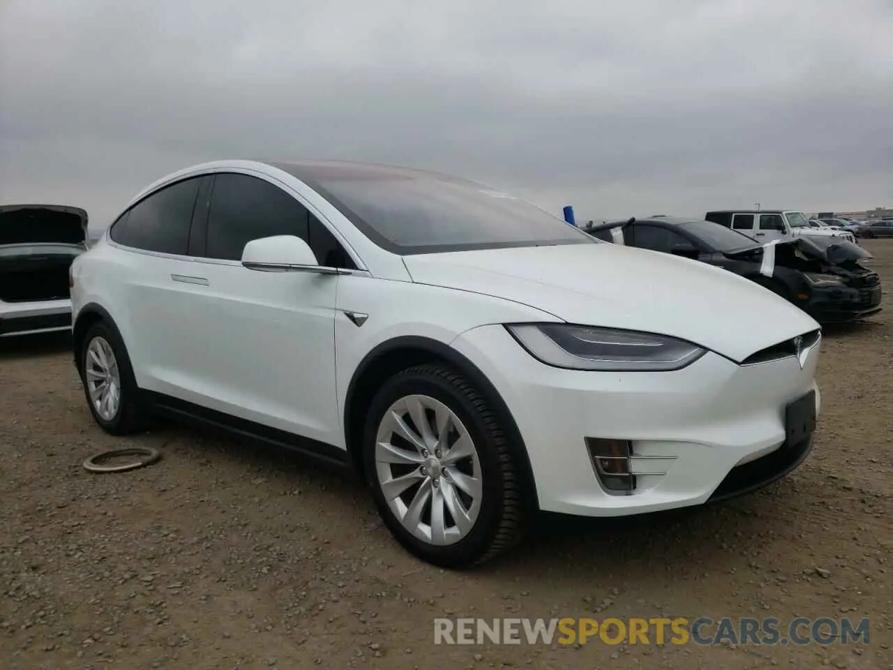 1 fotografías del automóvil dañado 5YJXCAE24LF286172 TESLA MODEL X 2020