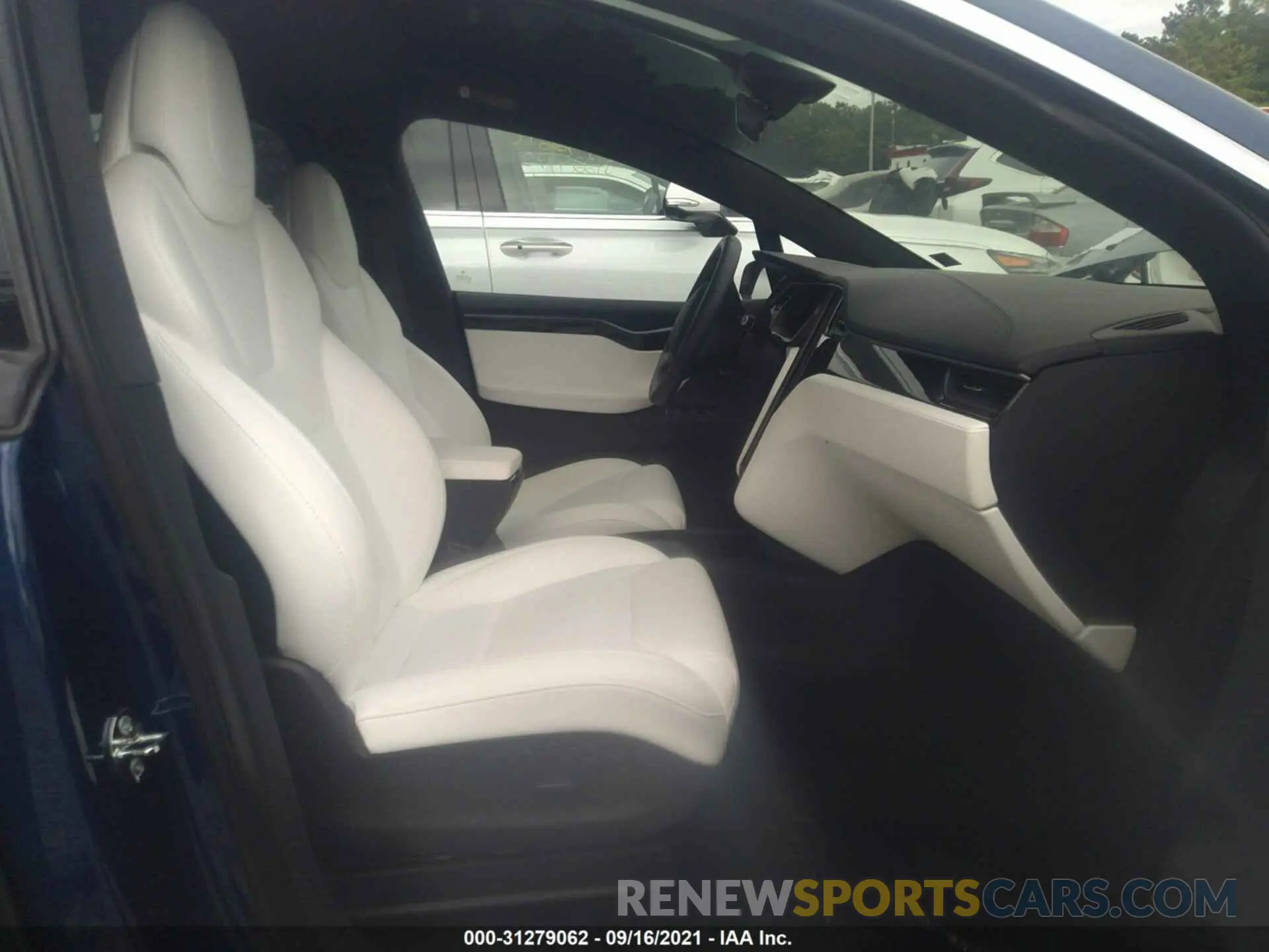 5 fotografías del automóvil dañado 5YJXCAE25LF221329 TESLA MODEL X 2020