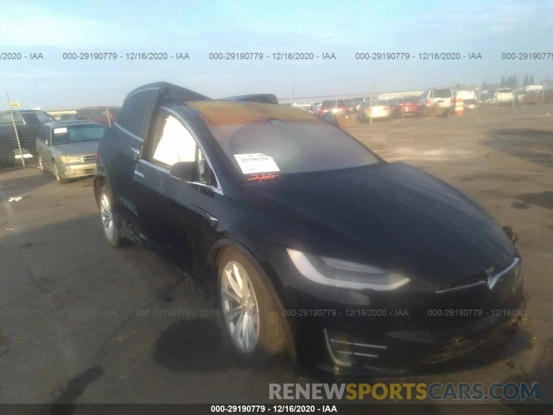 1 fotografías del automóvil dañado 5YJXCAE25LF231035 TESLA MODEL X 2020