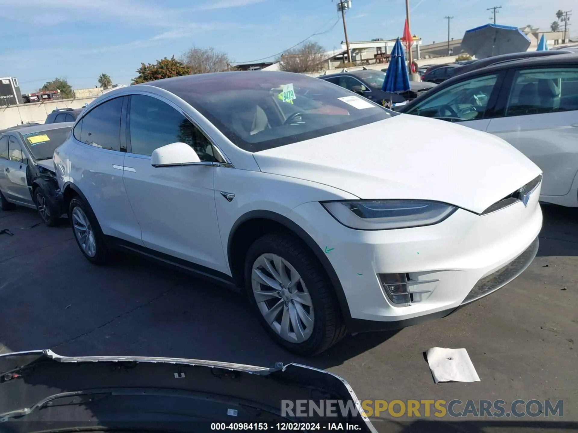 1 fotografías del automóvil dañado 5YJXCAE25LF303447 TESLA MODEL X 2020