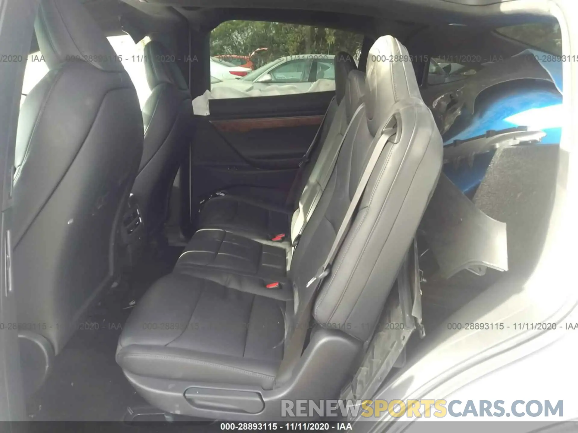 8 fotografías del automóvil dañado 5YJXCAE26LF304560 TESLA MODEL X 2020