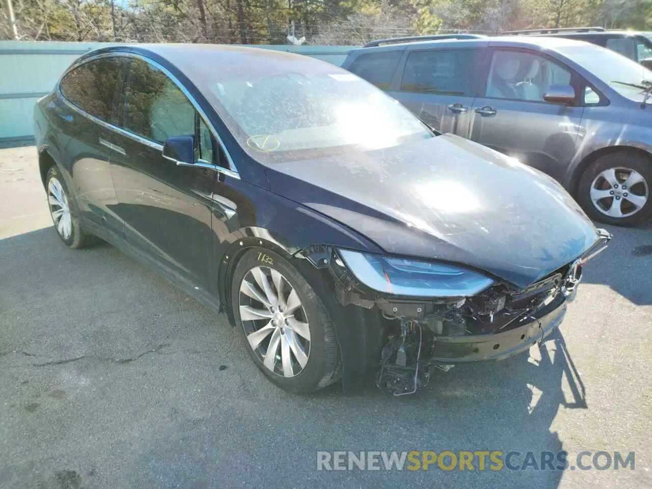1 fotografías del automóvil dañado 5YJXCAE27LF245910 TESLA MODEL X 2020