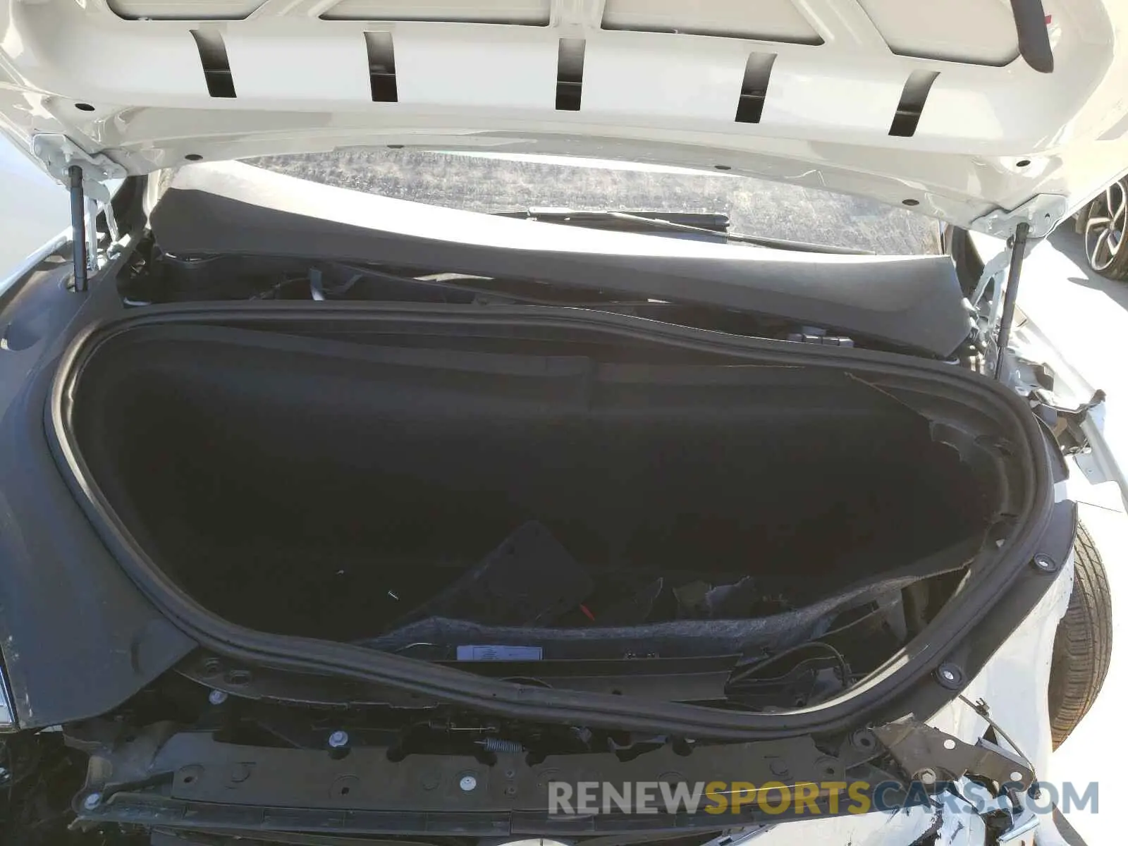 7 fotografías del automóvil dañado 5YJXCAE27LF301957 TESLA MODEL X 2020