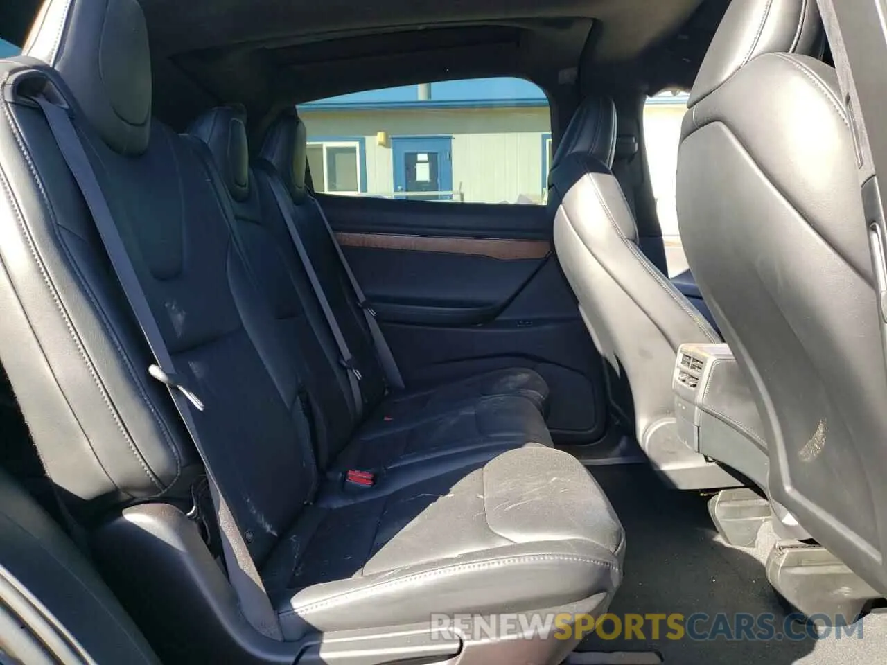 6 fotografías del automóvil dañado 5YJXCAE28LF261212 TESLA MODEL X 2020