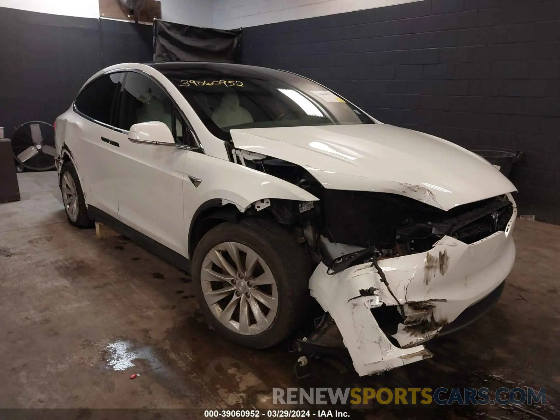 1 fotografías del automóvil dañado 5YJXCAE28LF297658 TESLA MODEL X 2020