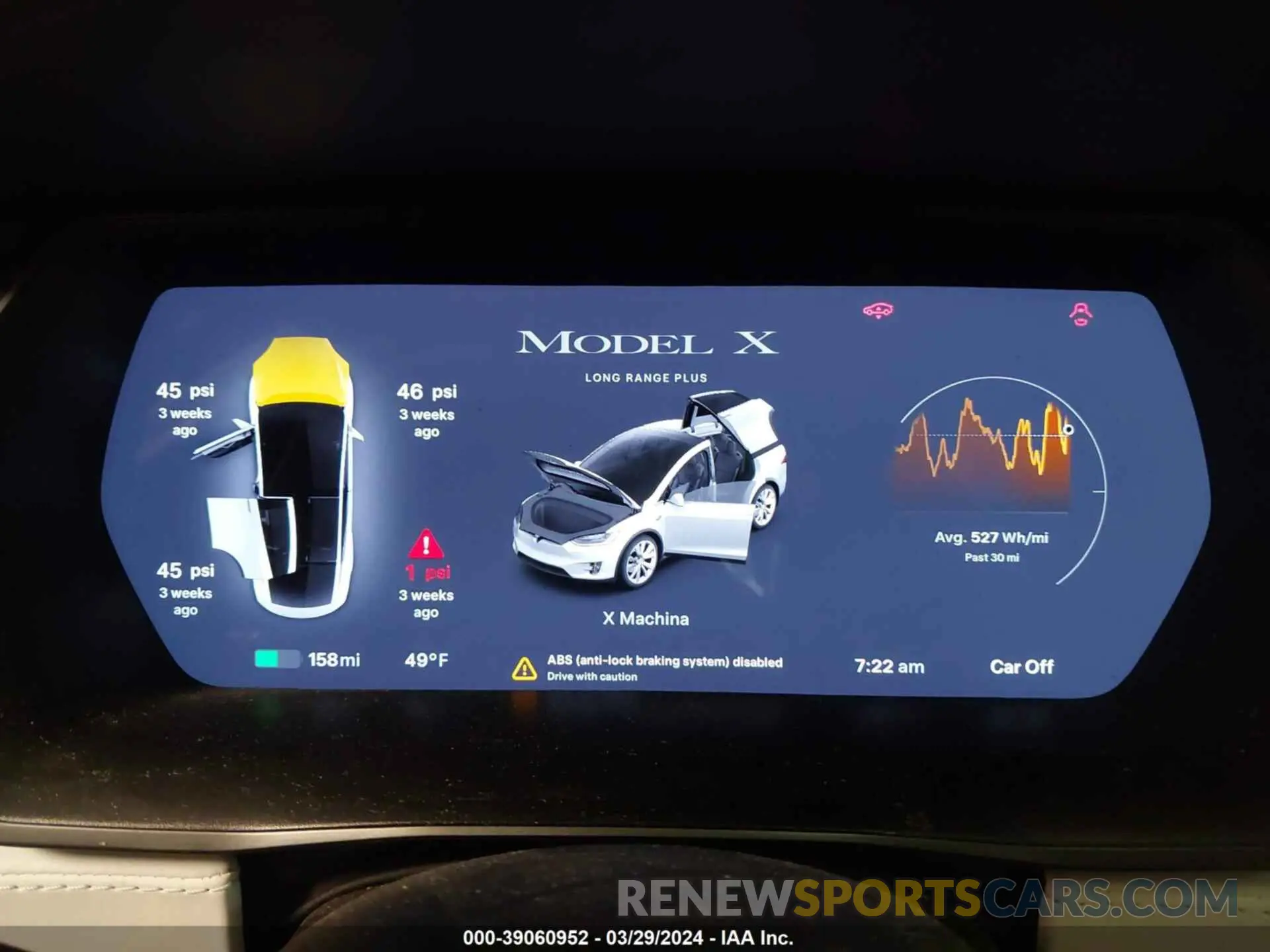 15 fotografías del automóvil dañado 5YJXCAE28LF297658 TESLA MODEL X 2020