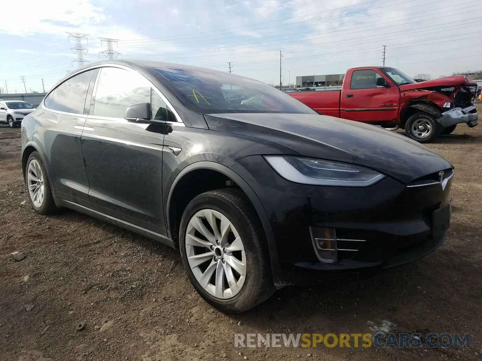1 fotografías del automóvil dañado 5YJXCAE29LF223231 TESLA MODEL X 2020
