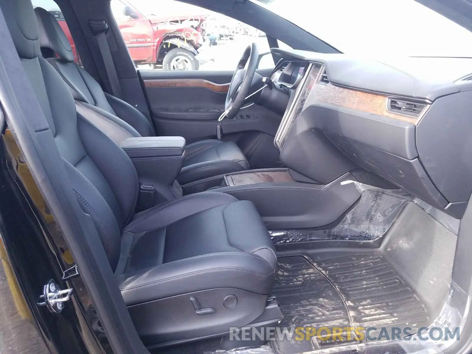 5 fotografías del automóvil dañado 5YJXCAE29LF223231 TESLA MODEL X 2020