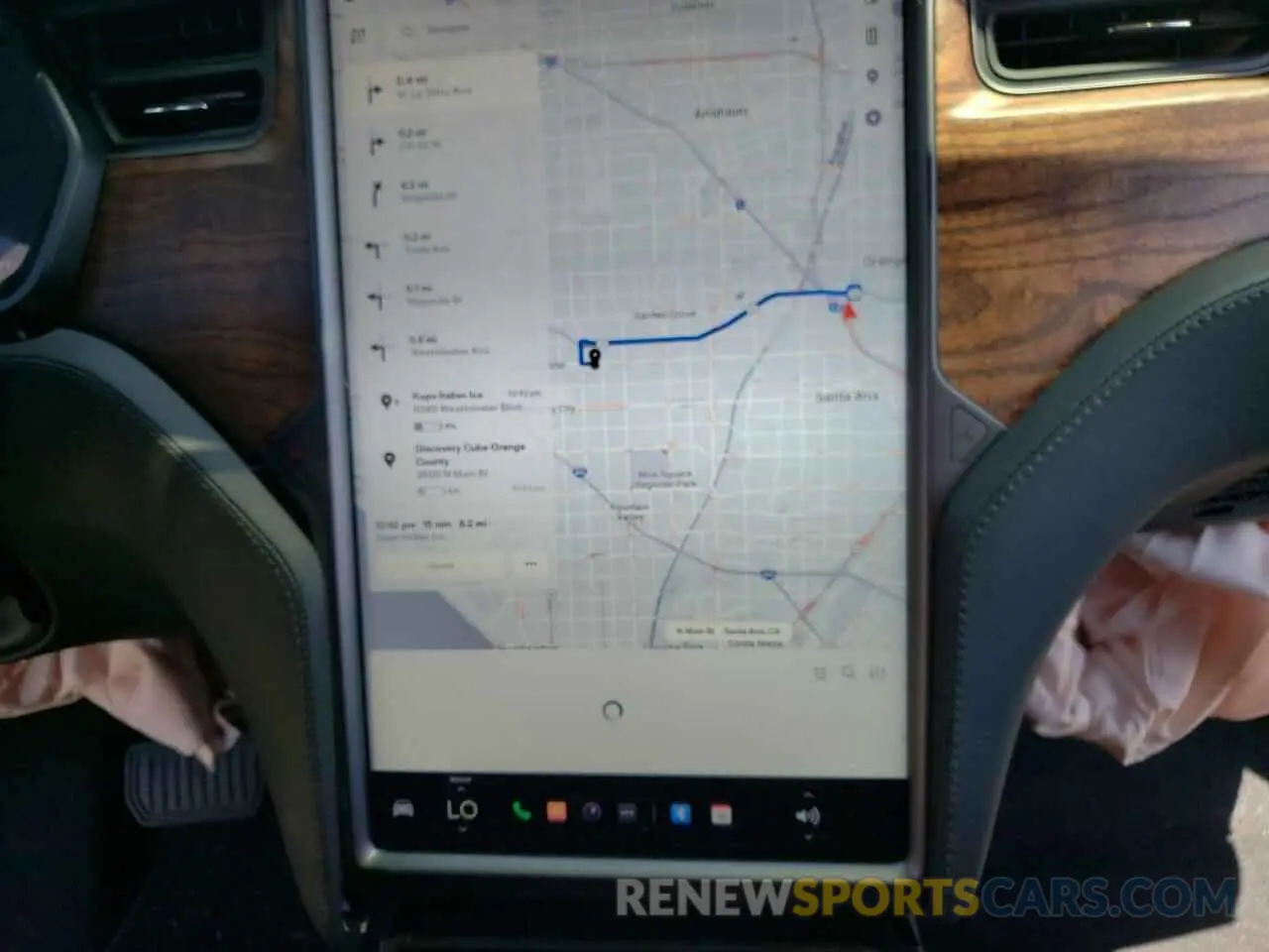 9 fotografías del automóvil dañado 5YJXCAE29LF240904 TESLA MODEL X 2020