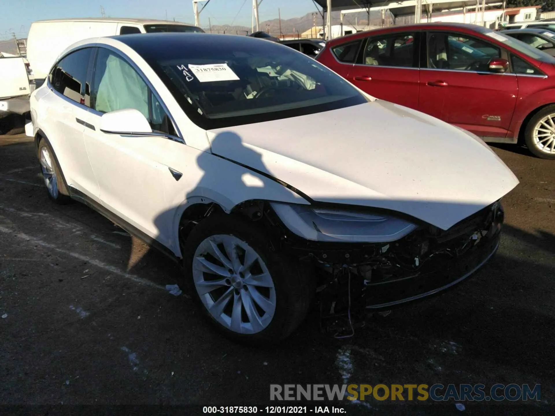 1 fotografías del automóvil dañado 5YJXCAE29LF249313 TESLA MODEL X 2020