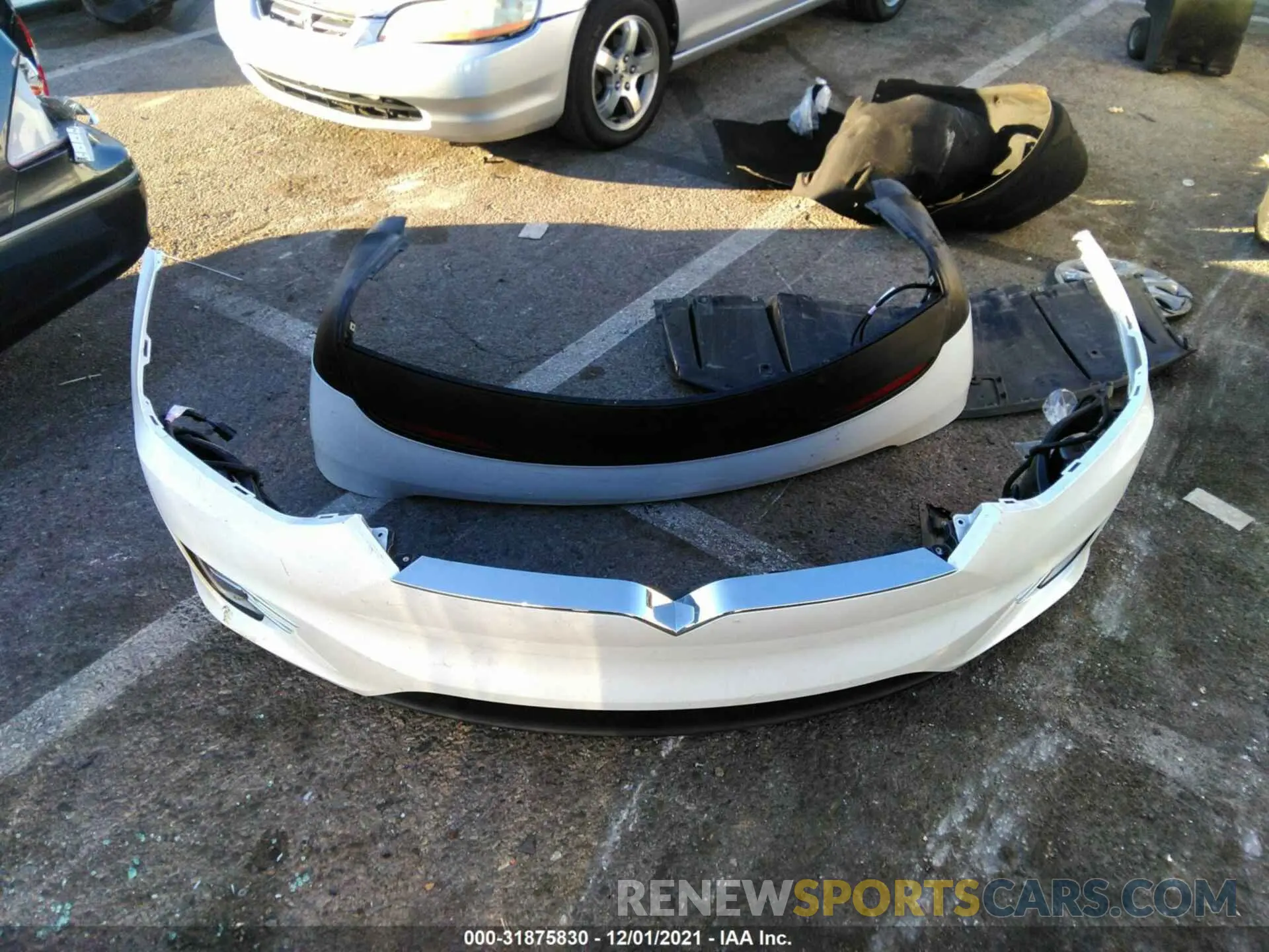 12 fotografías del automóvil dañado 5YJXCAE29LF249313 TESLA MODEL X 2020