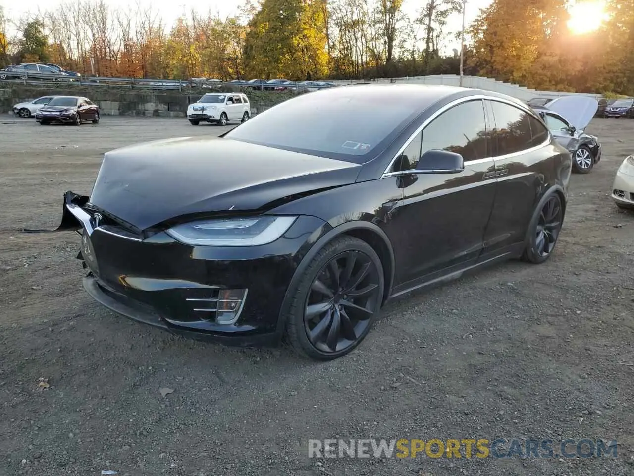 1 fotografías del automóvil dañado 5YJXCAE29LF284059 TESLA MODEL X 2020