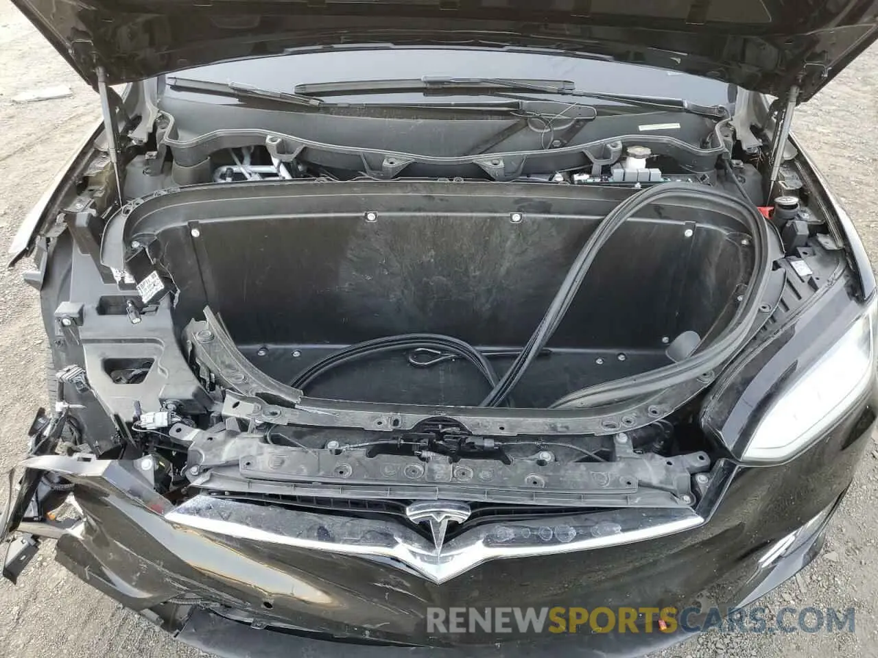 12 fotografías del automóvil dañado 5YJXCAE29LF284059 TESLA MODEL X 2020