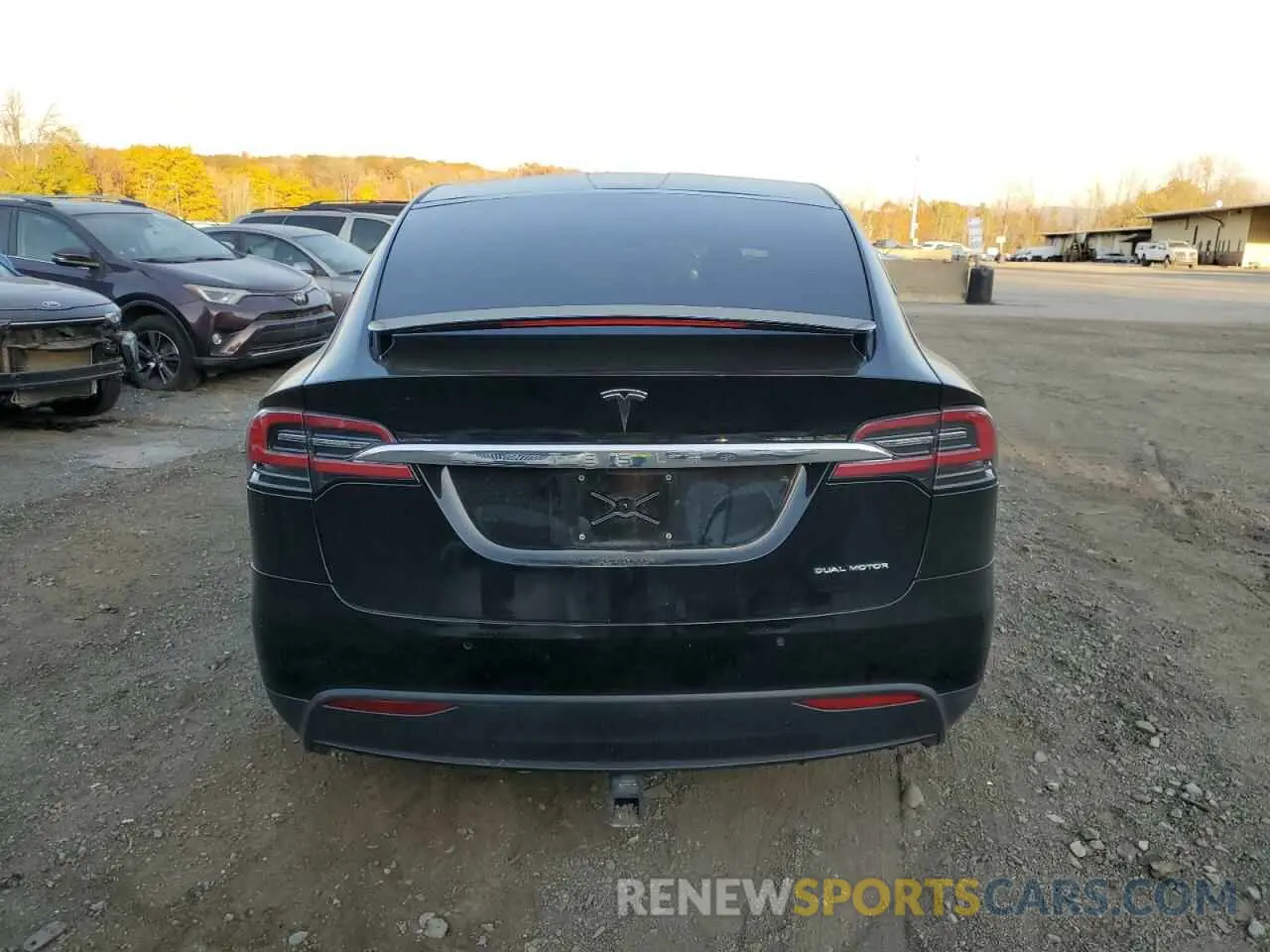 6 fotografías del automóvil dañado 5YJXCAE29LF284059 TESLA MODEL X 2020