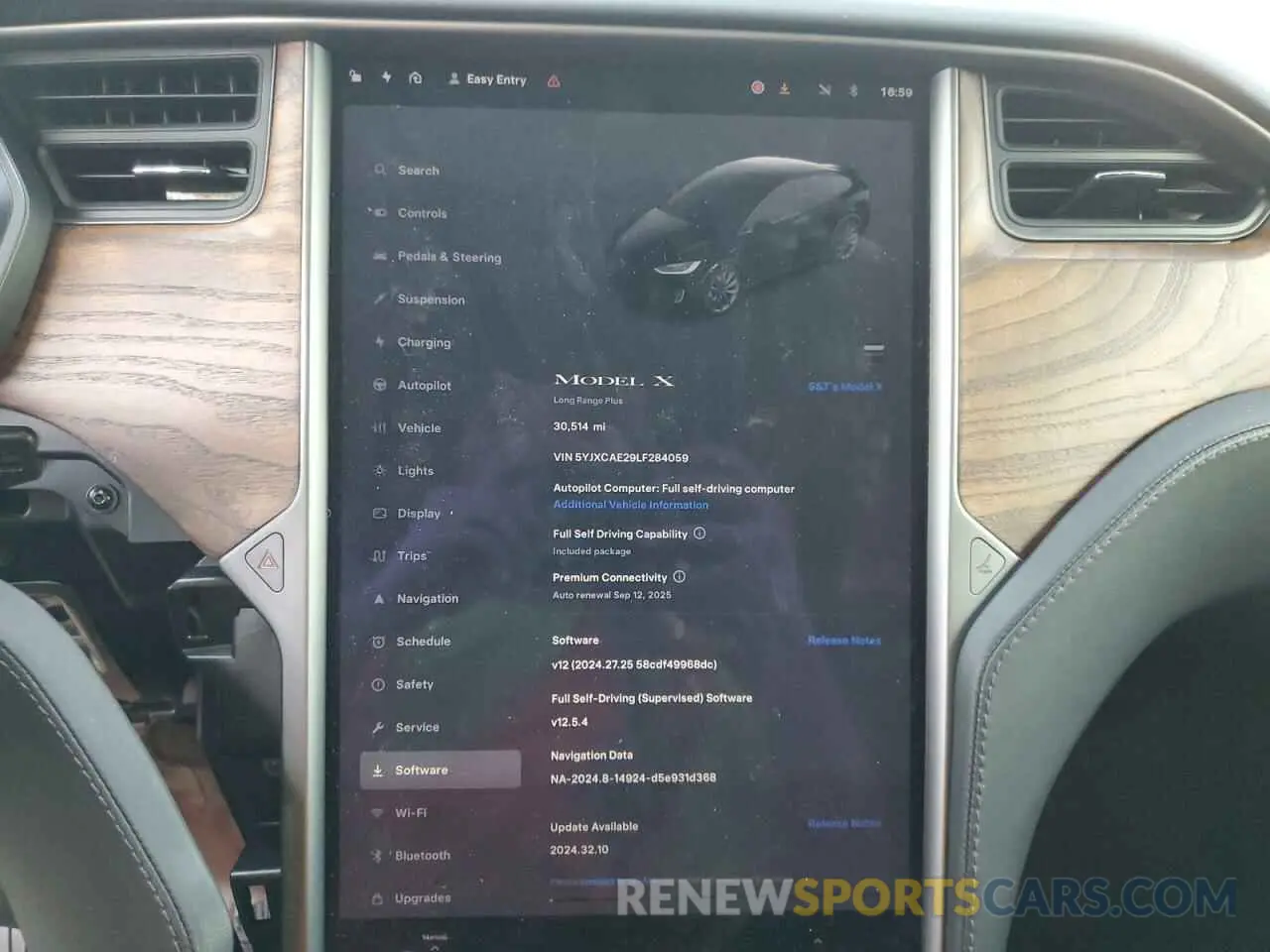 9 fotografías del automóvil dañado 5YJXCAE29LF284059 TESLA MODEL X 2020