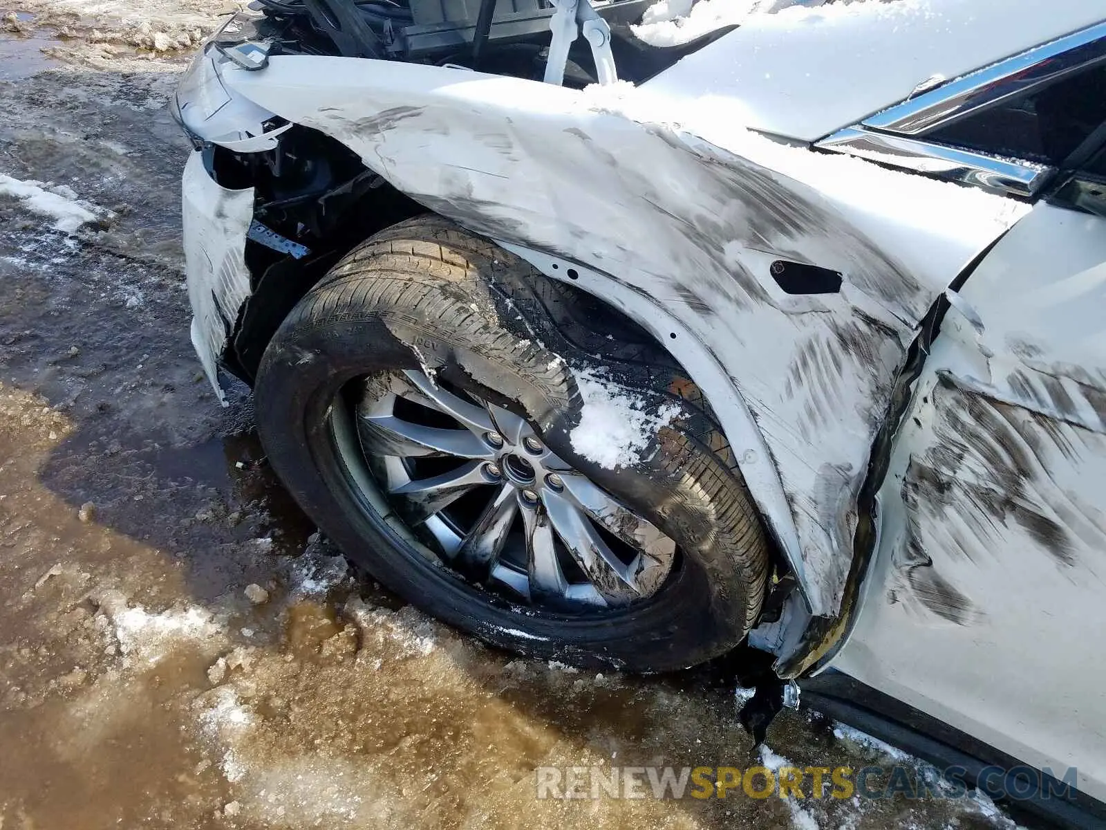 9 fotografías del automóvil dañado 5YJXCAE2XLF236554 TESLA MODEL X 2020