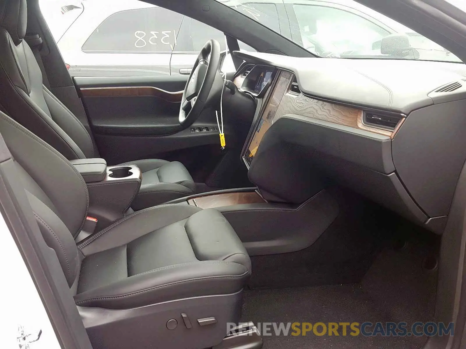 5 fotografías del automóvil dañado 5YJXCAE2XLF247571 TESLA MODEL X 2020