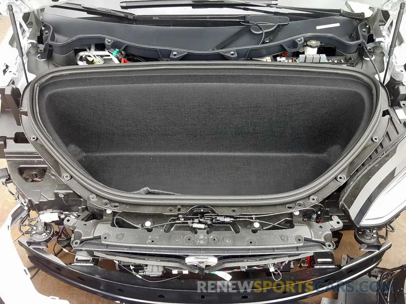 7 fotografías del automóvil dañado 5YJXCAE2XLF247571 TESLA MODEL X 2020