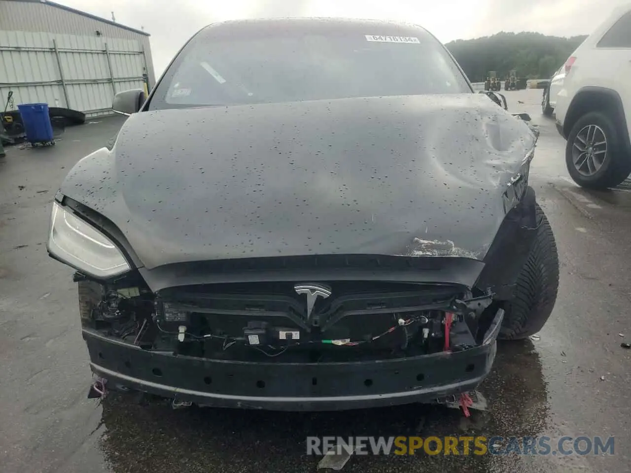 5 fotografías del automóvil dañado 5YJXCAE2XLF277265 TESLA MODEL X 2020