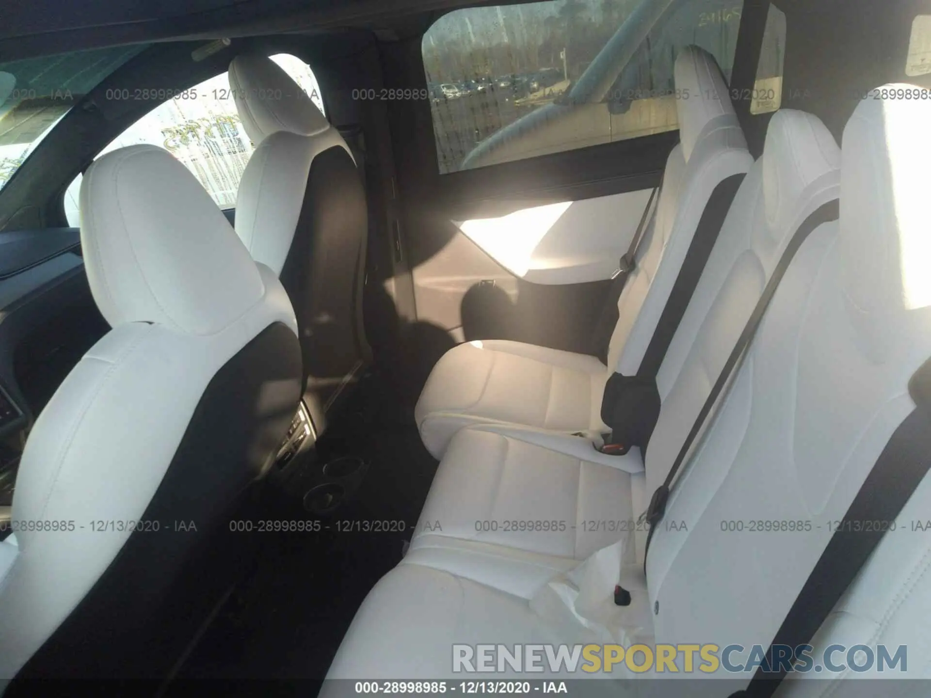 8 fotografías del automóvil dañado 5YJXCAE41LF230188 TESLA MODEL X 2020