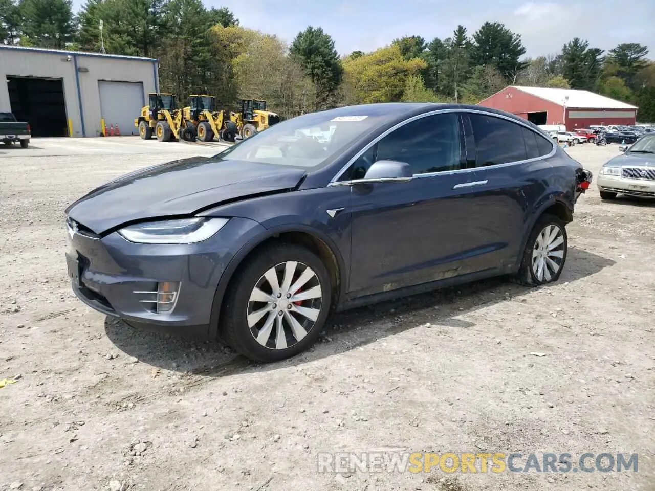 1 fotografías del automóvil dañado 5YJXCAE42LF278296 TESLA MODEL X 2020