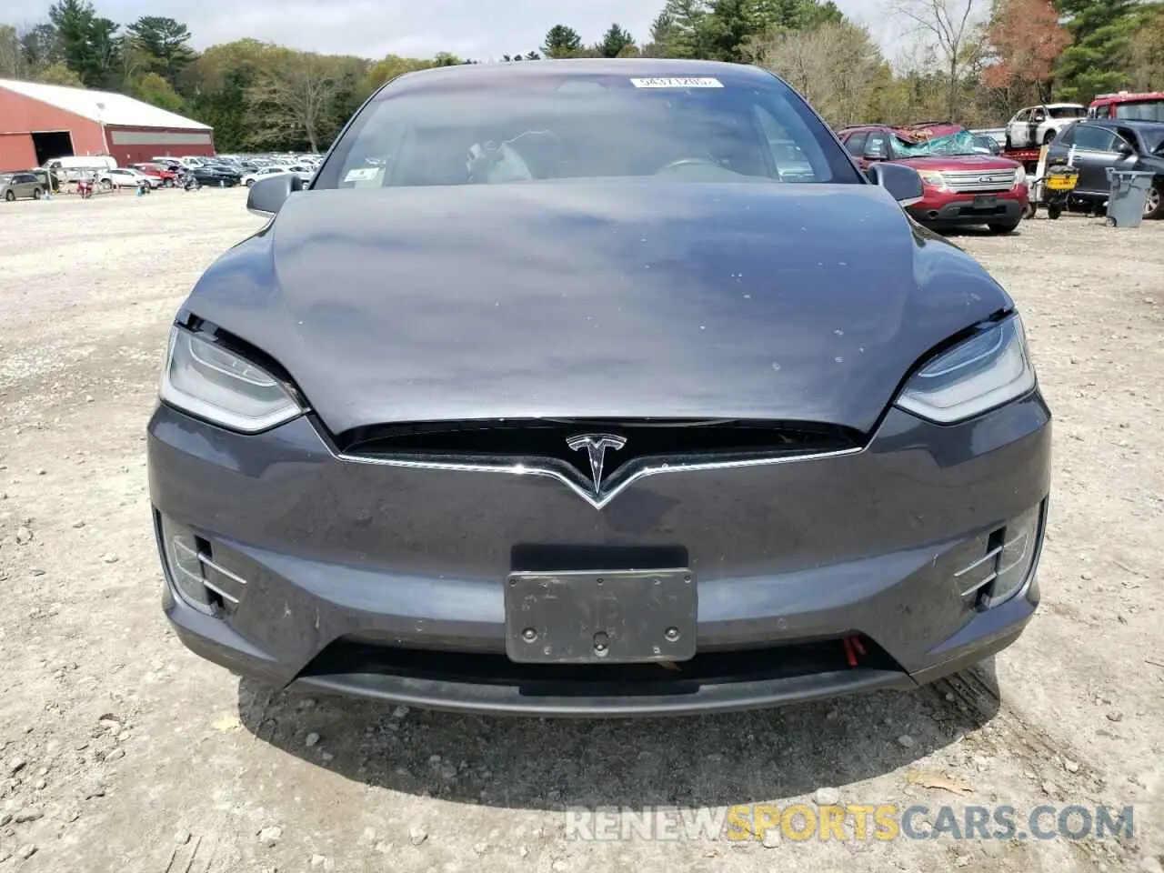 5 fotografías del automóvil dañado 5YJXCAE42LF278296 TESLA MODEL X 2020