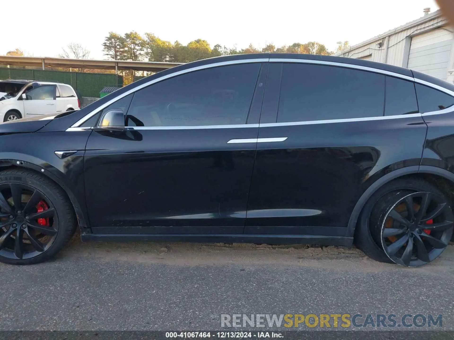 15 fotografías del automóvil dañado 5YJXCAE43LF233836 TESLA MODEL X 2020