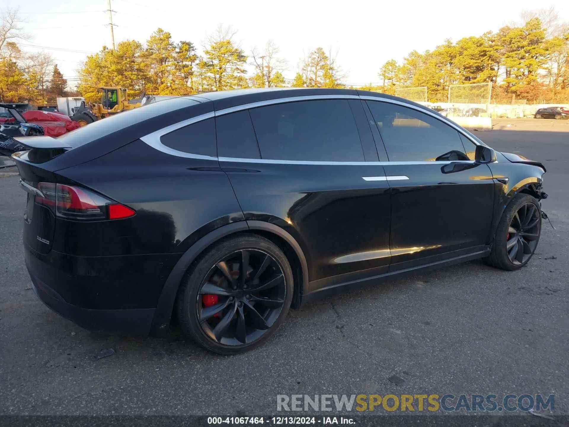 4 fotografías del automóvil dañado 5YJXCAE43LF233836 TESLA MODEL X 2020