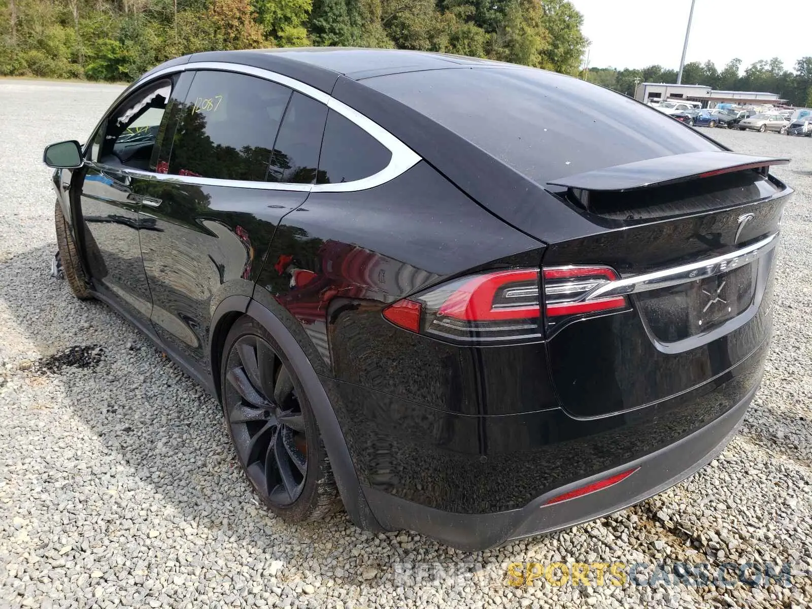 3 fotografías del automóvil dañado 5YJXCAE45LF298915 TESLA MODEL X 2020