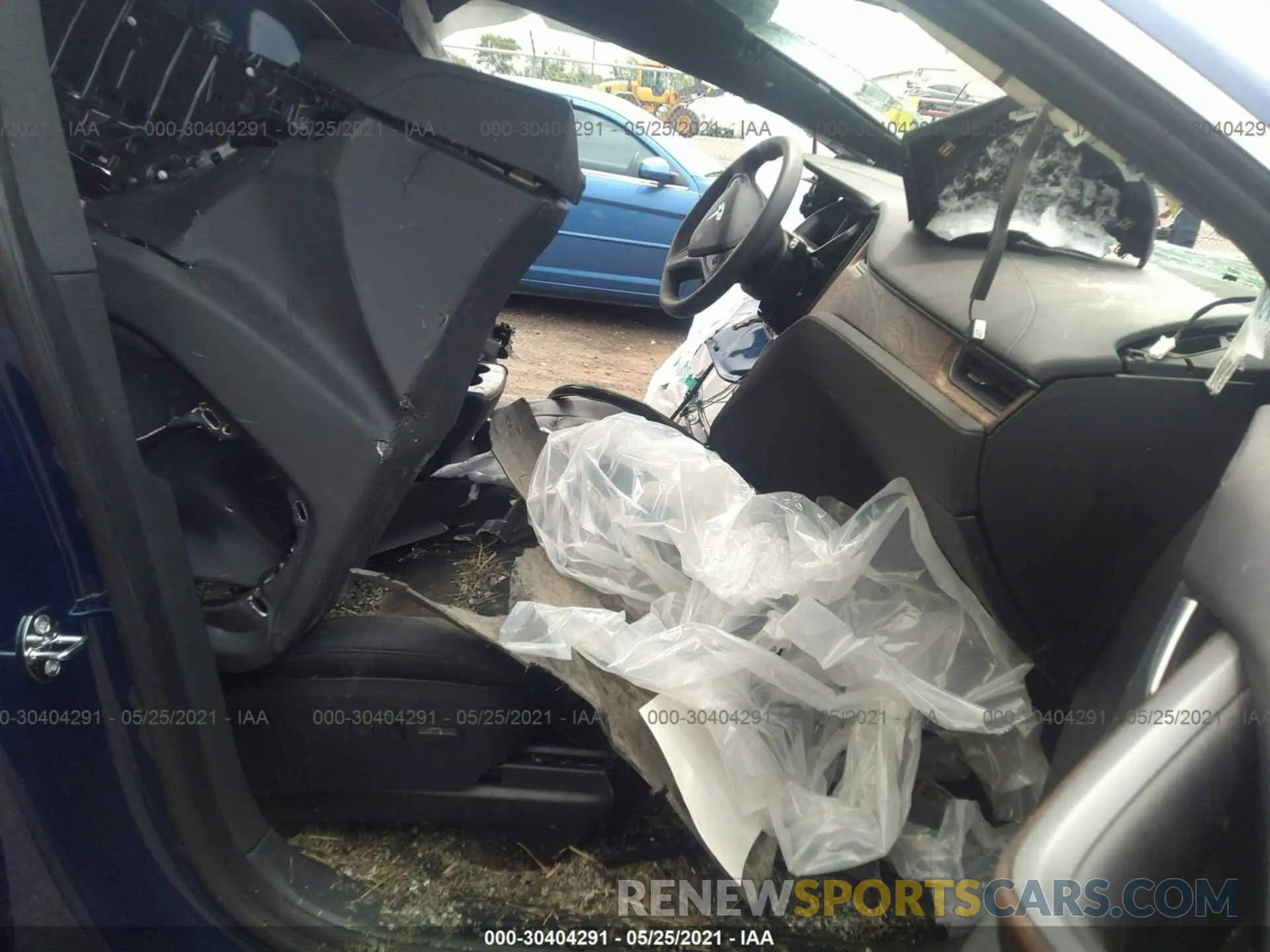 5 fotografías del automóvil dañado 5YJXCBE20LF298258 TESLA MODEL X 2020