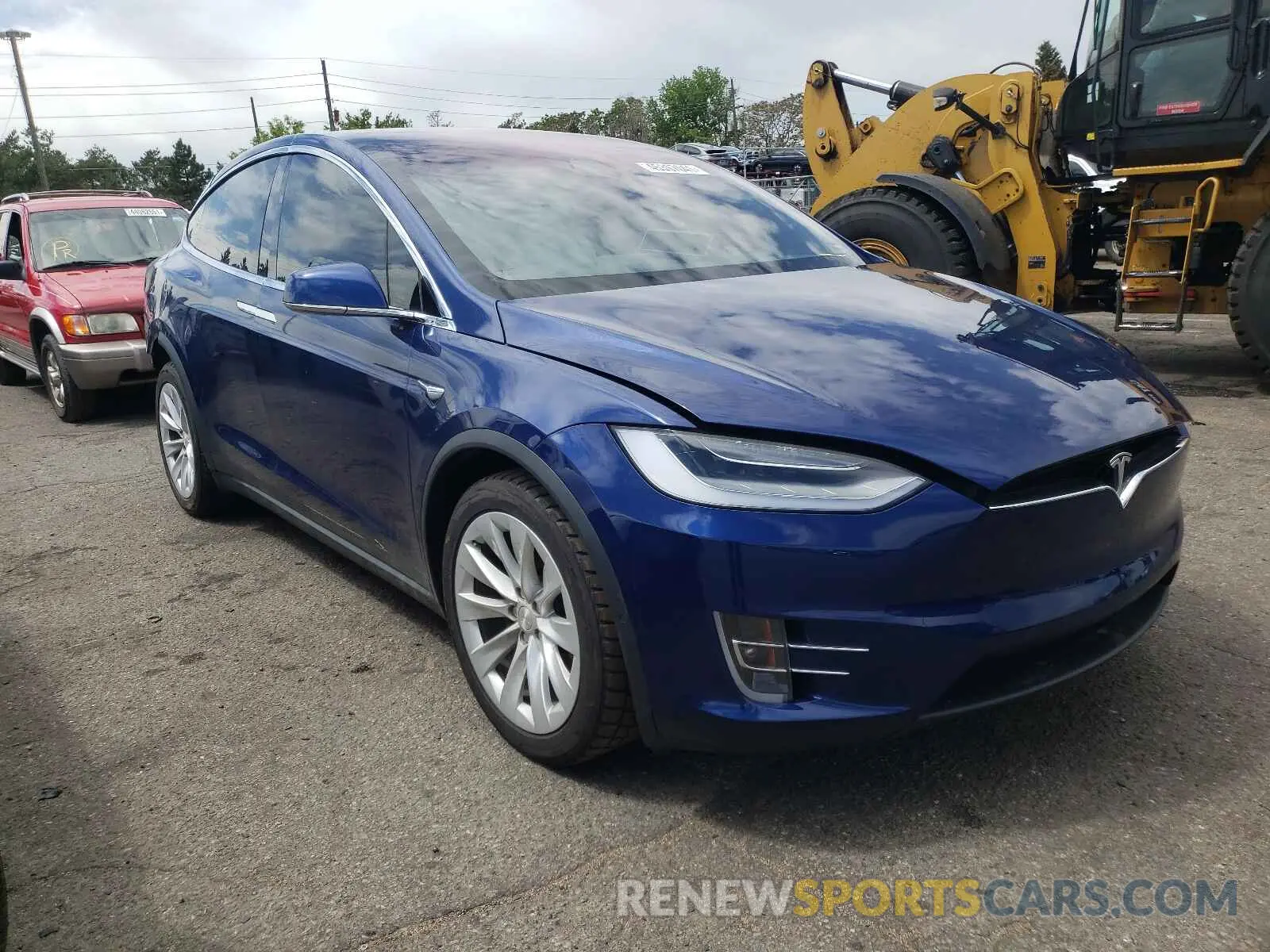 1 fotografías del automóvil dañado 5YJXCBE20LF306830 TESLA MODEL X 2020
