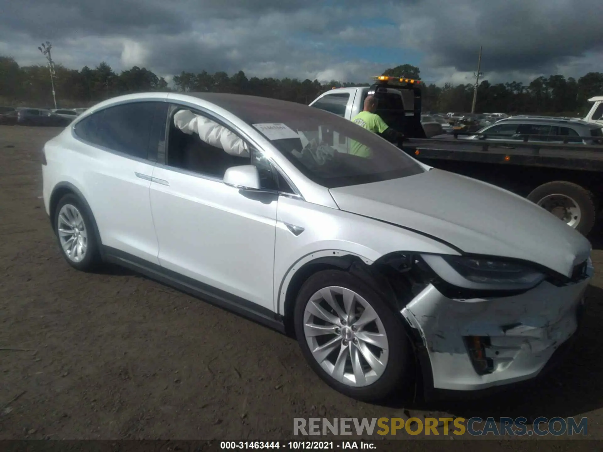 1 fotografías del automóvil dañado 5YJXCBE21LF227876 TESLA MODEL X 2020
