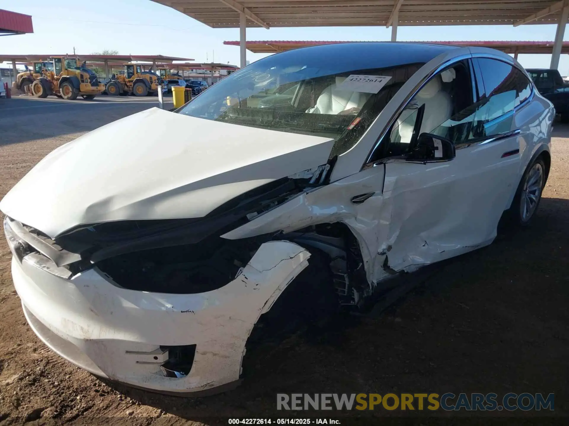 2 fotografías del automóvil dañado 5YJXCBE21LF238490 TESLA MODEL X 2020