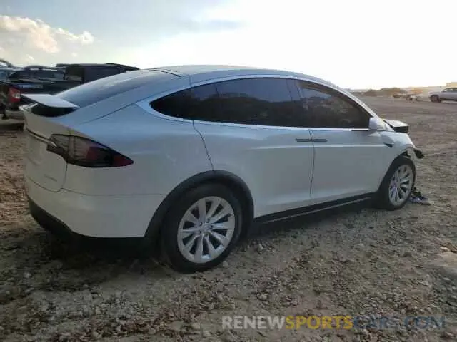 3 fotografías del automóvil dañado 5YJXCBE21LF240210 TESLA MODEL X 2020