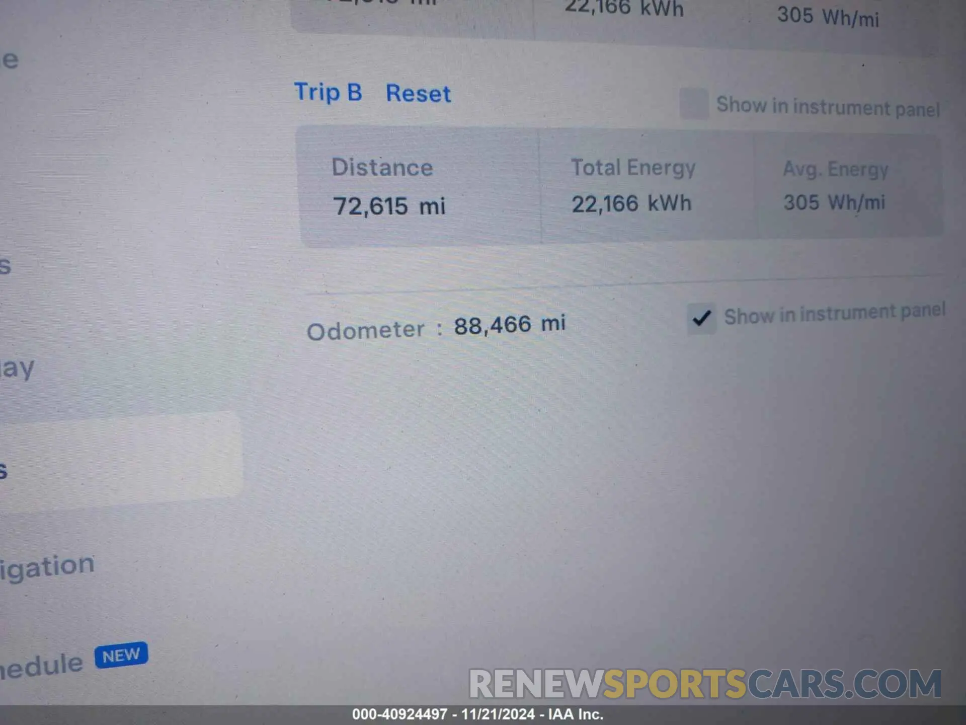 7 fotografías del automóvil dañado 5YJXCBE21LF260926 TESLA MODEL X 2020