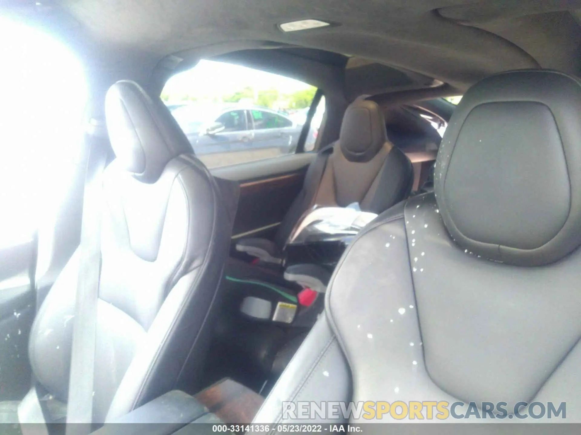 8 fotografías del automóvil dañado 5YJXCBE21LF300678 TESLA MODEL X 2020