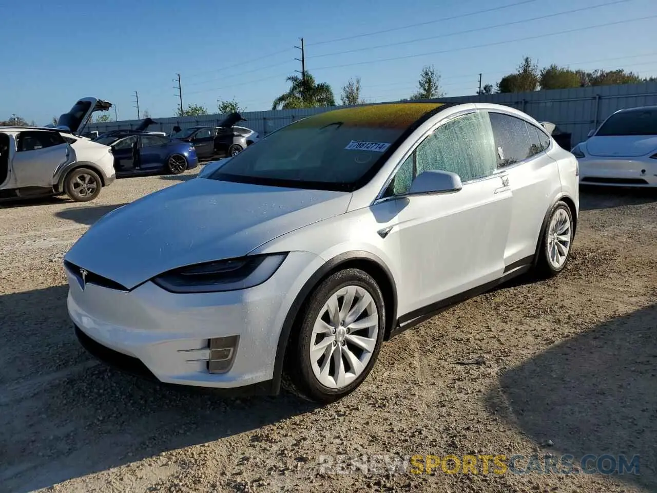 1 fotografías del automóvil dañado 5YJXCBE22LF238479 TESLA MODEL X 2020
