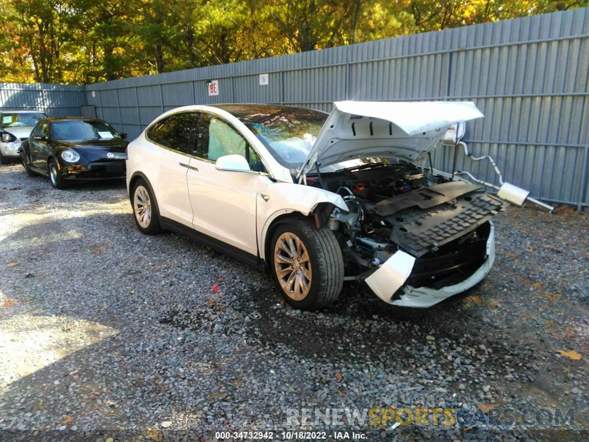 1 fotografías del automóvil dañado 5YJXCBE22LF238482 TESLA MODEL X 2020