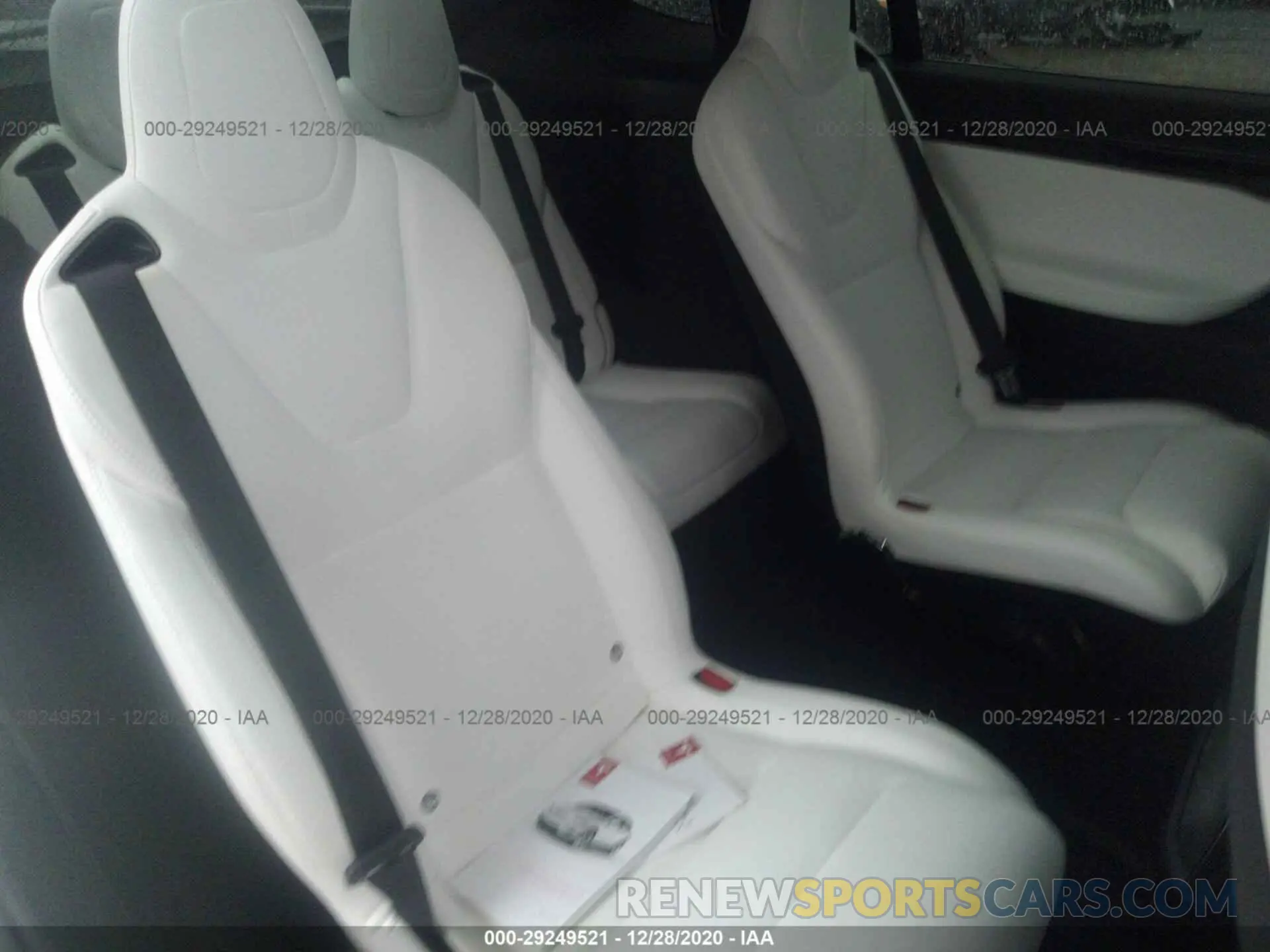 8 fotografías del automóvil dañado 5YJXCBE23LF231606 TESLA MODEL X 2020