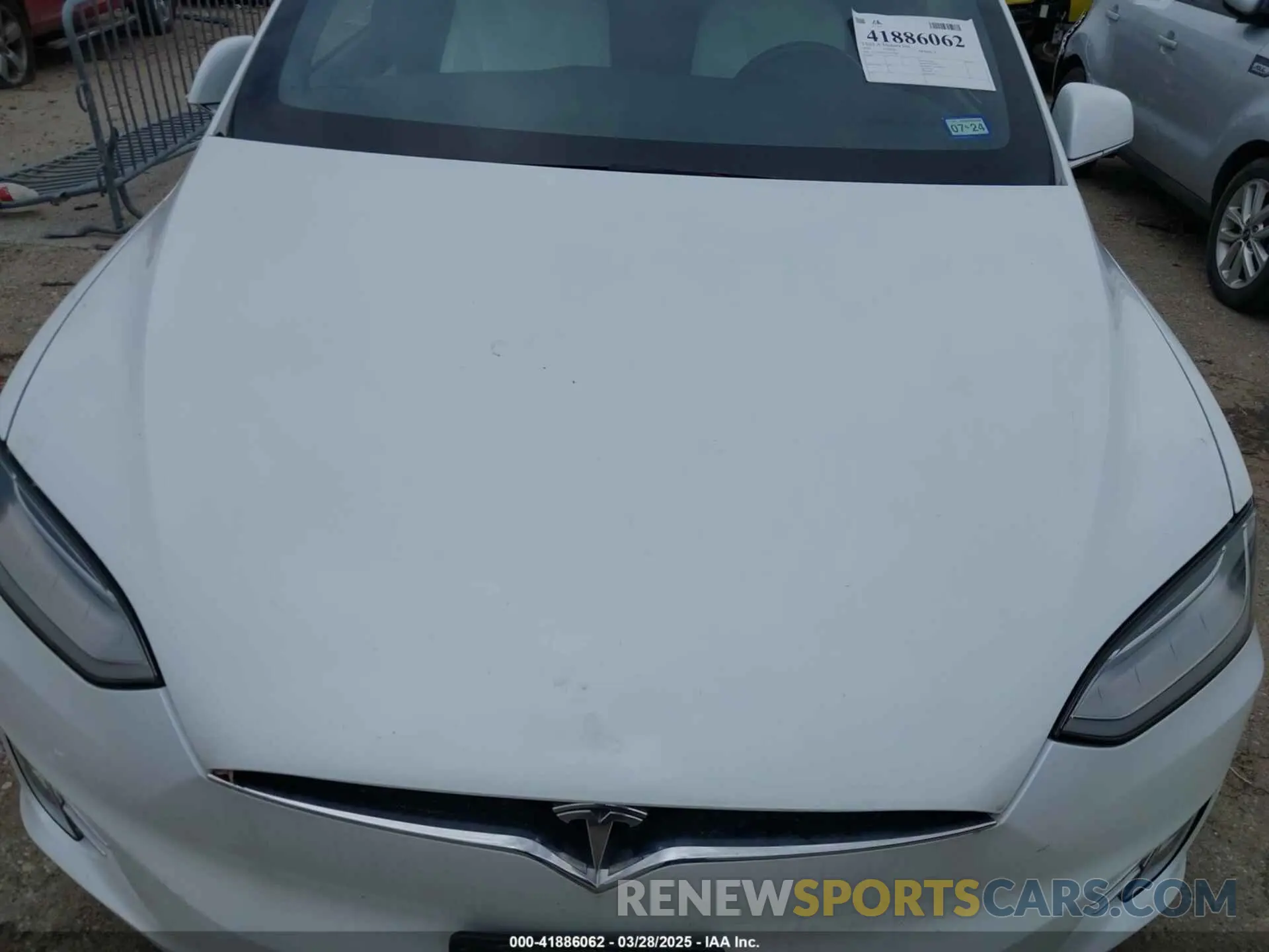 10 fotografías del automóvil dañado 5YJXCBE23LF233484 TESLA MODEL X 2020