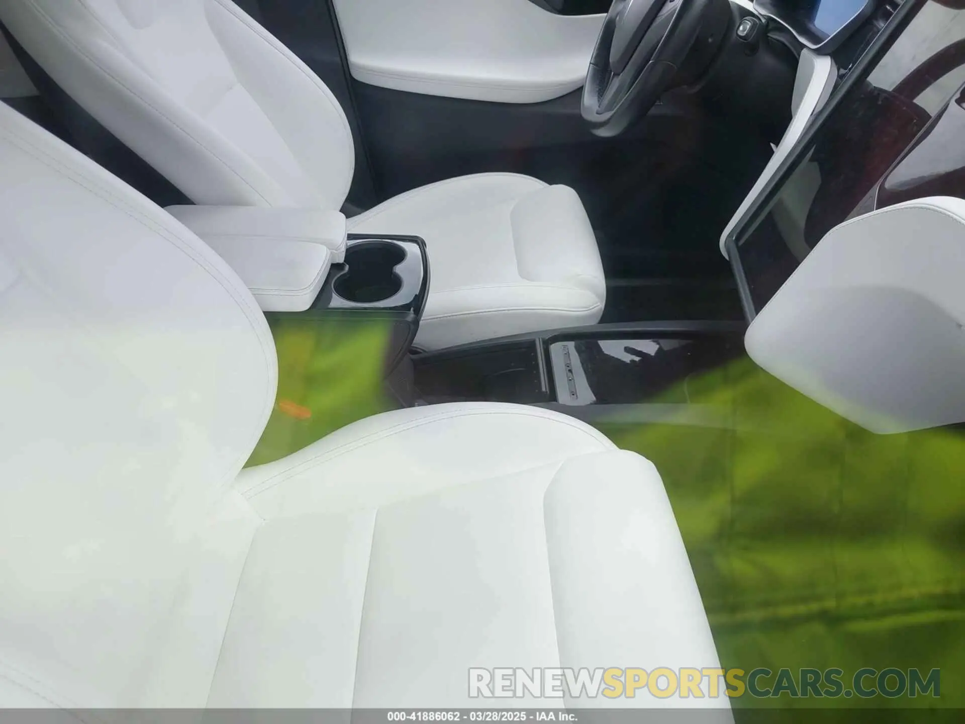5 fotografías del automóvil dañado 5YJXCBE23LF233484 TESLA MODEL X 2020