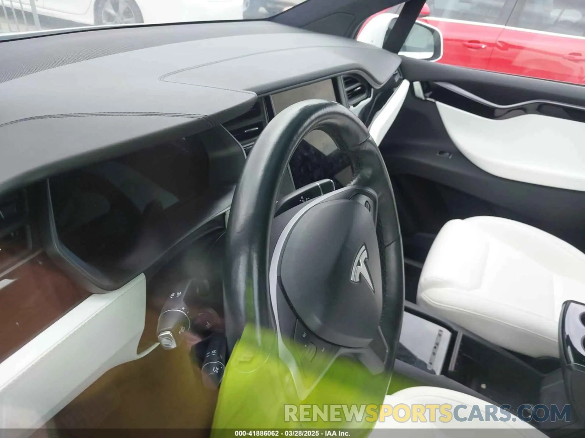 7 fotografías del automóvil dañado 5YJXCBE23LF233484 TESLA MODEL X 2020