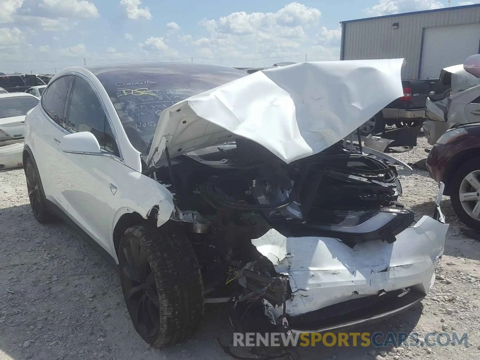 1 fotografías del automóvil dañado 5YJXCBE23LF246705 TESLA MODEL X 2020