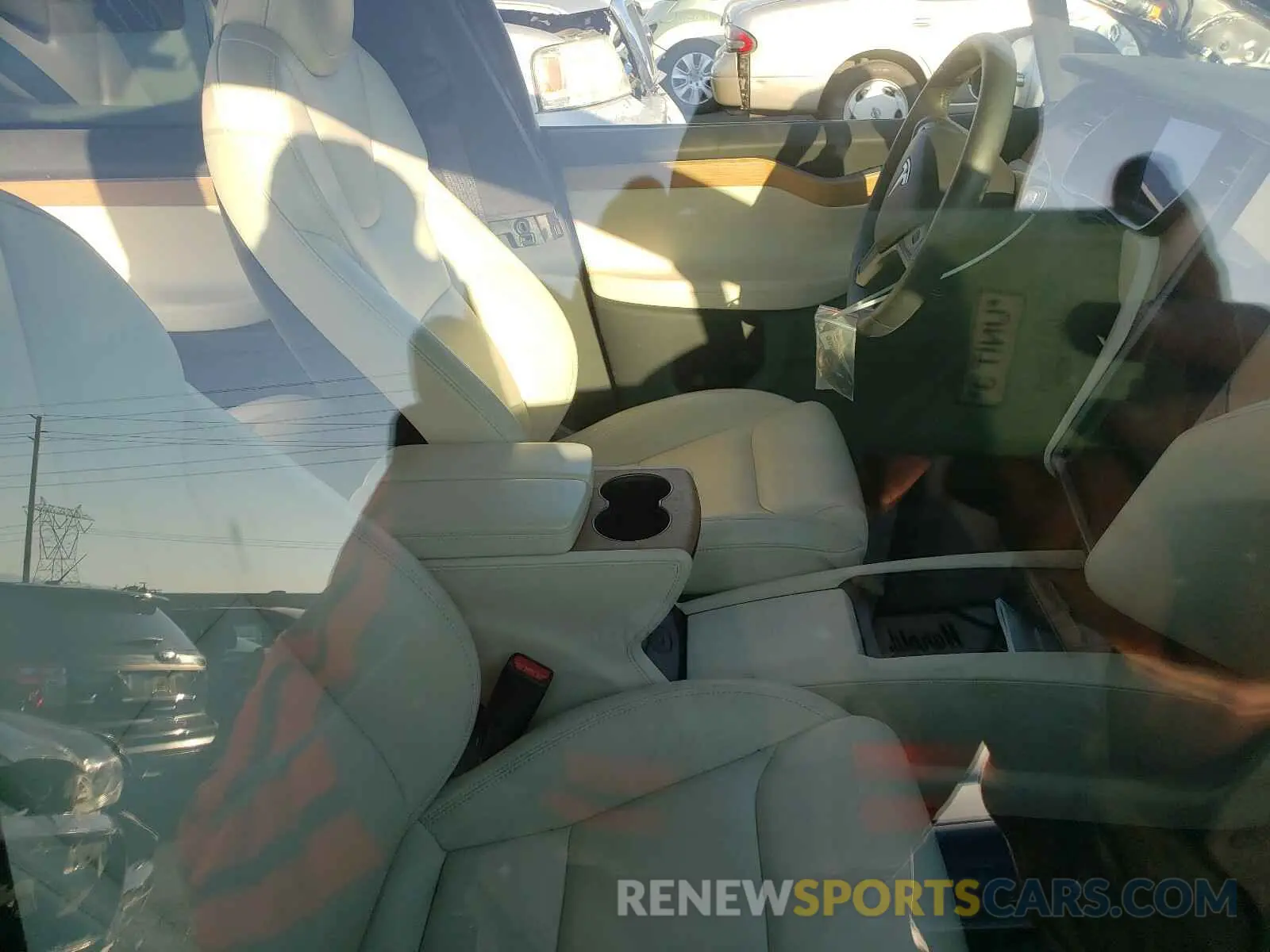 5 fotografías del automóvil dañado 5YJXCBE23LF282152 TESLA MODEL X 2020