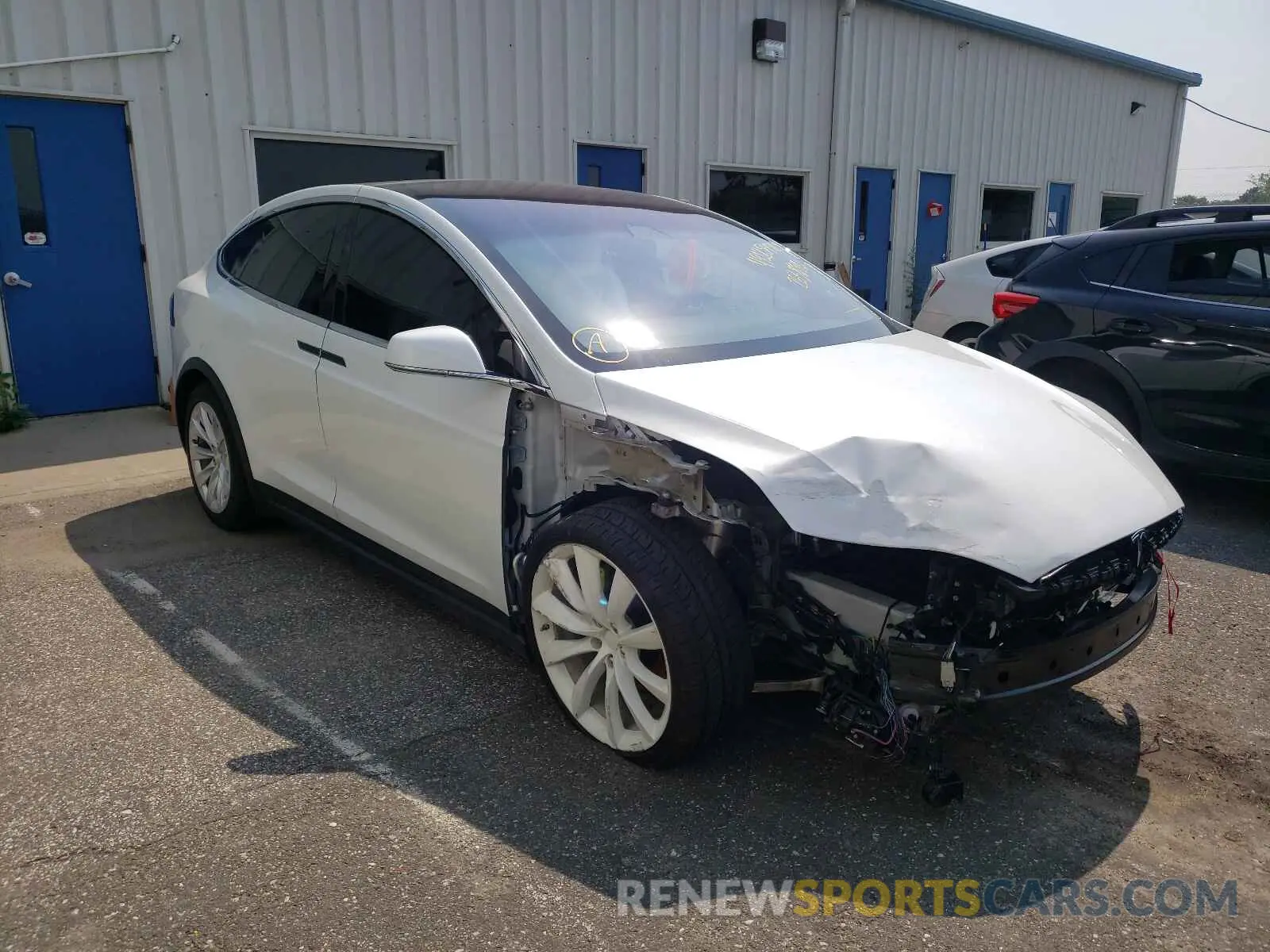 1 fotografías del automóvil dañado 5YJXCBE24LF263898 TESLA MODEL X 2020