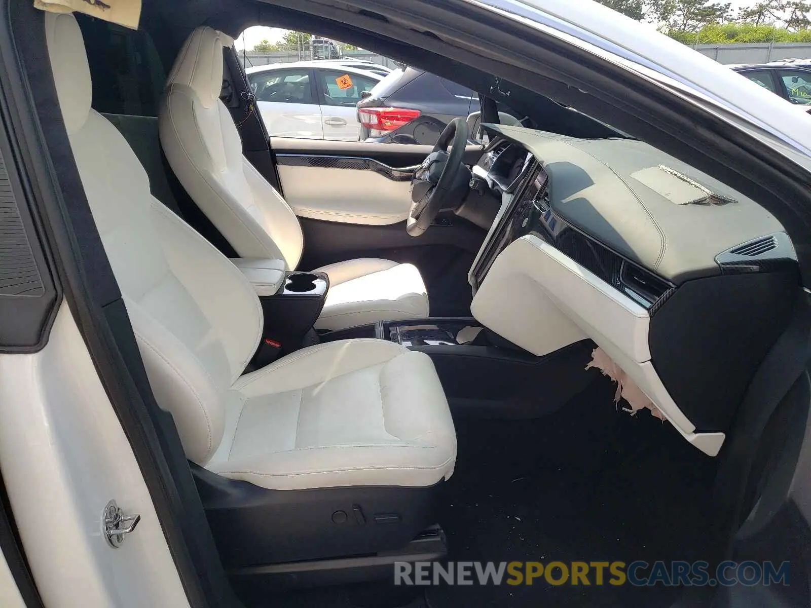 5 fotografías del automóvil dañado 5YJXCBE24LF263898 TESLA MODEL X 2020