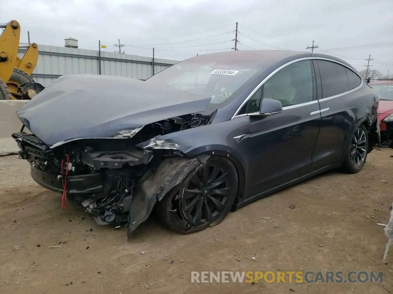 1 fotografías del automóvil dañado 5YJXCBE25LF226035 TESLA MODEL X 2020
