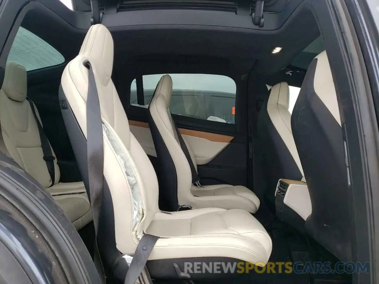 11 fotografías del automóvil dañado 5YJXCBE25LF226035 TESLA MODEL X 2020