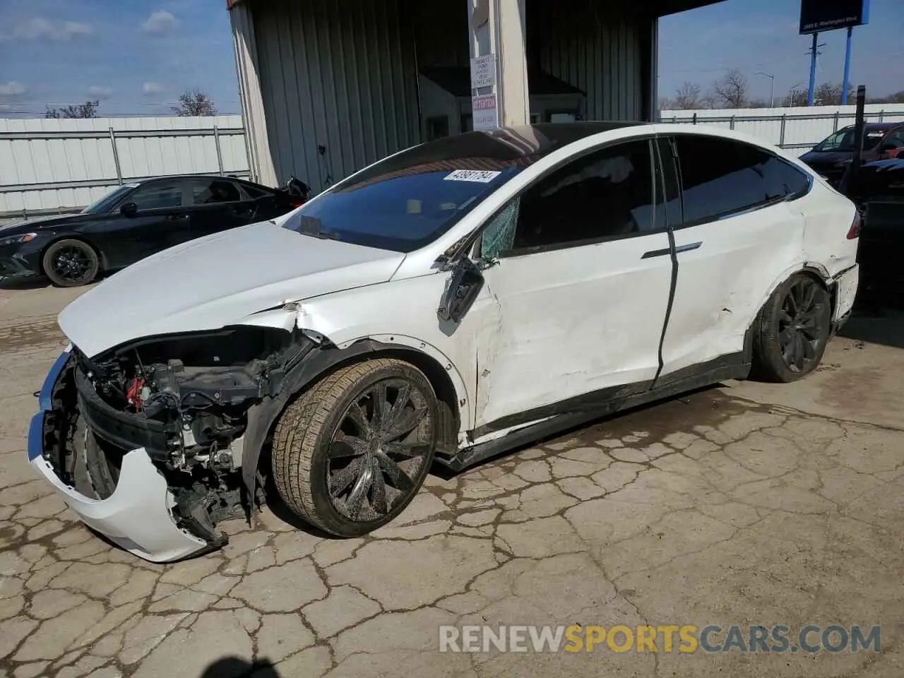 1 fotografías del automóvil dañado 5YJXCBE25LF234216 TESLA MODEL X 2020