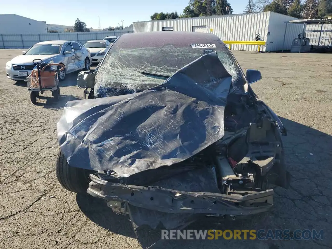 5 fotografías del automóvil dañado 5YJXCBE25LF238623 TESLA MODEL X 2020